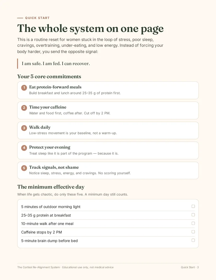 Quick Start page